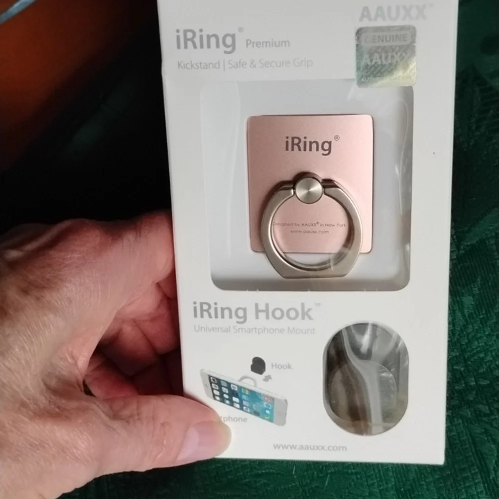 iRing Hook Universal Smartphone Mount - Rose Gold